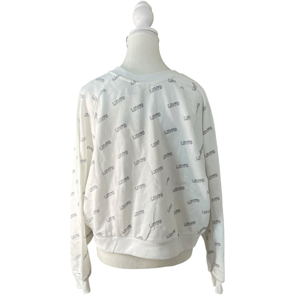 Levi’s Vintage Raglan Sweatshirt White - Picture 3 of 12
